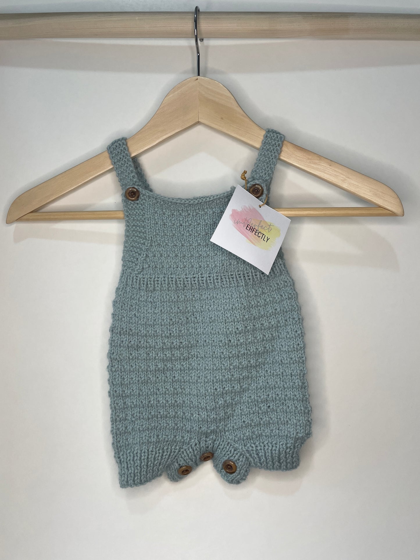 Summer Romper - Hand-knit