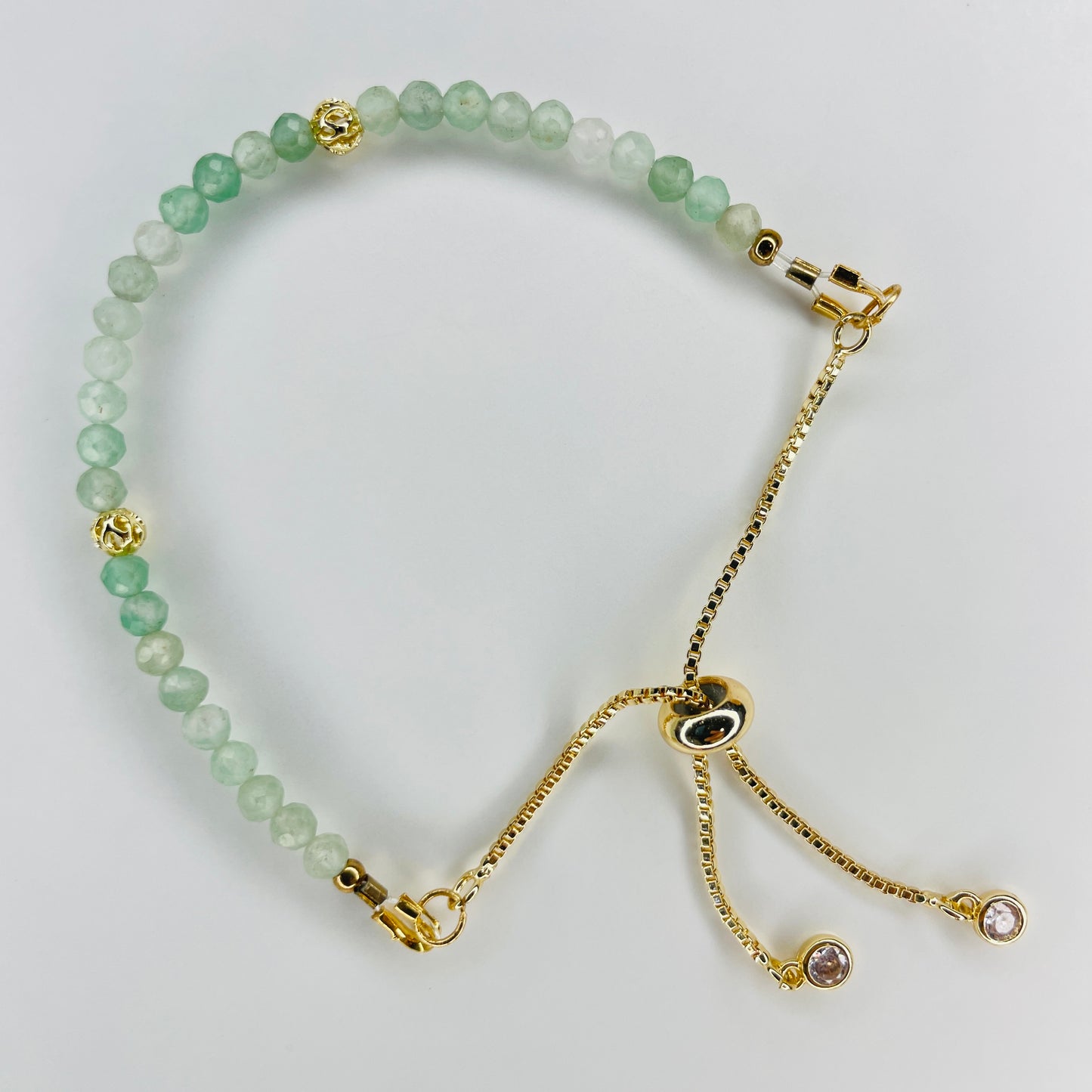 Natural Gemstone Bracelet - Hallow Rounds