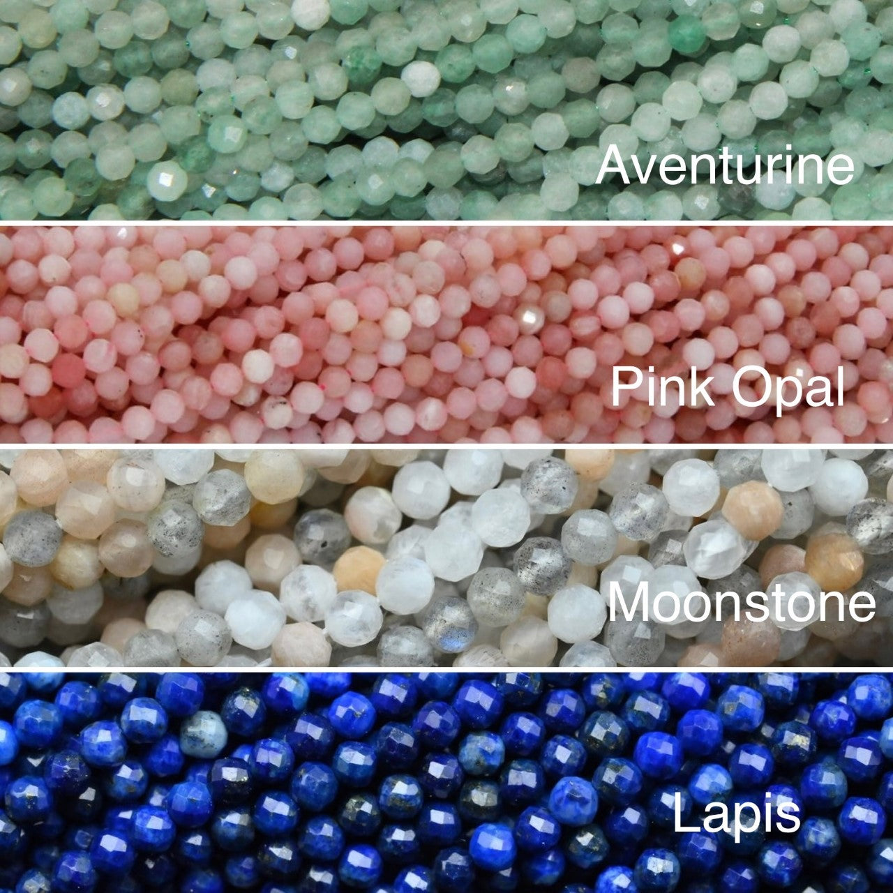 Natural Gemstone Bracelet - Hallow Rounds